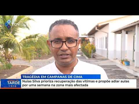 Nuias Silva prioriza recuperação das vítimas e propõe adiar aulas por uma semana na zona afectada