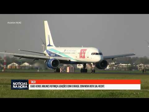 Cabo Verde Airlines reforça ligações com o Brasil com nova rota Sal–Recife.