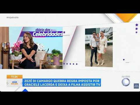HOJE EM DIA: Zezé di Camargo descumpri uma regra da Gracieane e entra em apuros