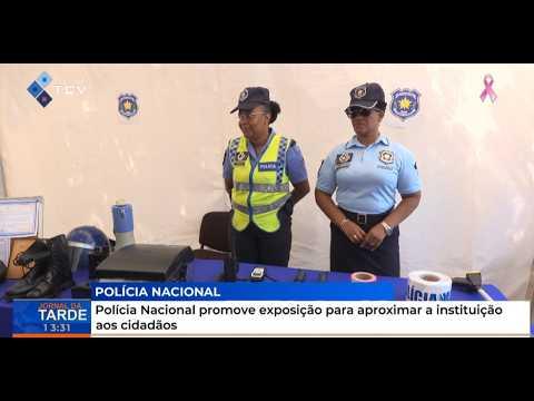 Polícia Nacional promove exposição para aproximar a instituição aos cidadãos
