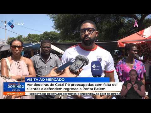Vendedeiras de Cotxi Pó  preocupadas com falta de clientes e defendem regresso a Ponta Belém