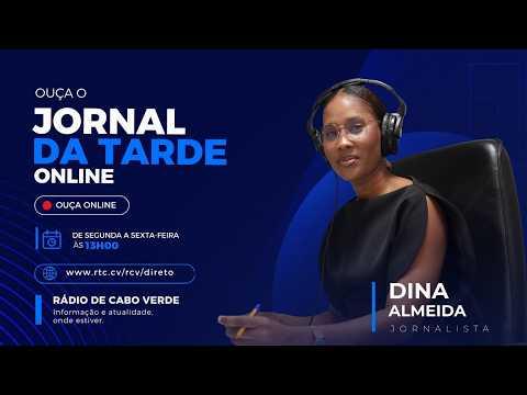 Às 13h00, a notícia ganha voz no Jornal da Tarde da Rádio de Cabo Verde