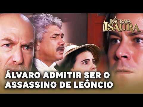 A ESCRAVA ISAURA: Álvaro é preso após admitir ser o assassino de Leôncio