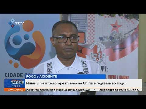 Nuías Silva, Presidente da CM de S. Filipre, interrompe missão na China e regressa ao Fogo