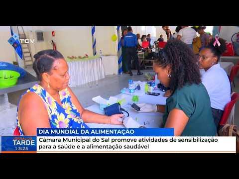 Câmara Municipal do Sal promove atividades de sensibilização para a saúde e a alimentação saudável