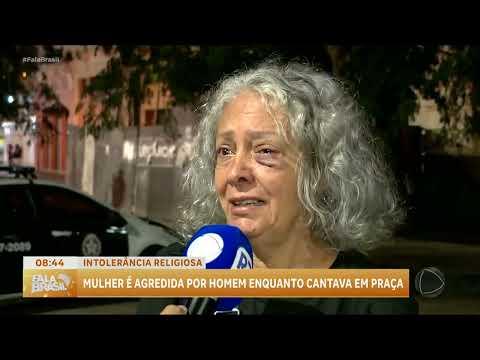 Mulher é agredida enquanto cantava músicas religiosas no Rio