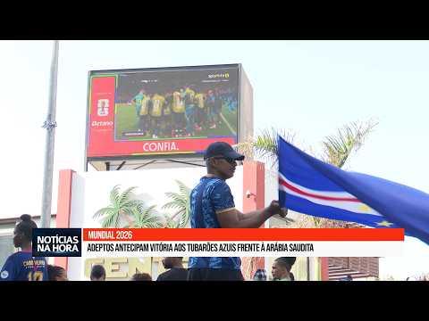 Adeptos antecipam vitória aos tubarões azuis frente à Arábia Saudita.
