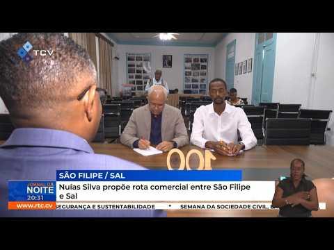 Nuías Silva propõe rota comercial entre São Filipe e Sal