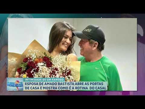 A HORA DA VENENOSA: Esposa de Amado Batista Revela Rotina do Casal