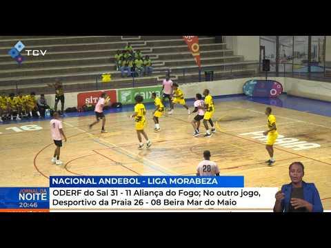 ODERF do Sal 31 - 11 Aliança do Fogo; No outro jogo, Desportivo da Praia 26 - 08 Beira Mar do Maio