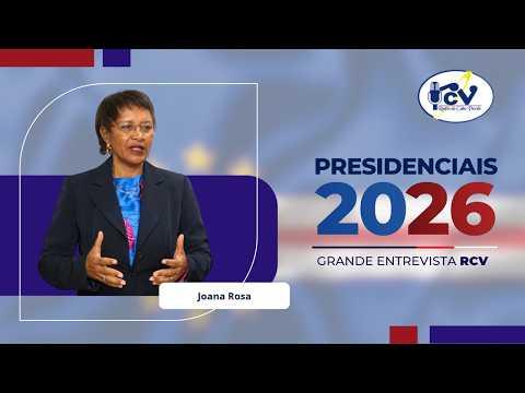 Entrevista Presidenciais RCV com a candidata Joana Rosa