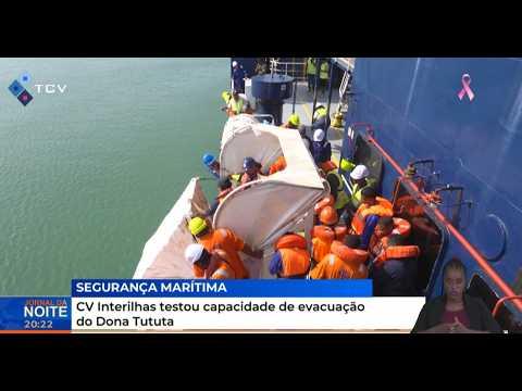 CV Interilhas testou capacidade de evacuação do Dona Tututa
