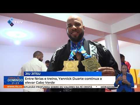 Entre férias e treino, Yannick Duarte continua a elevar Cabo Verde