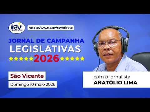 Jornal de Campanha Legislativa 2026 RCV, 1ª Edição - São Vicente