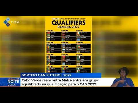 Cabo Verde reencontra Mali e entra em grupo equilibrado na qualificação para o CAN 2027