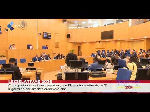 Legislativas 2026: Cinco partidos disputam 72 lugares em 13 círculos eleitorais
