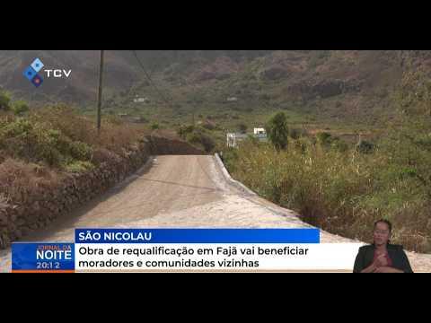 Obra de requalificação em Fajã vai beneficiar moradores e comunidadesvizinhas