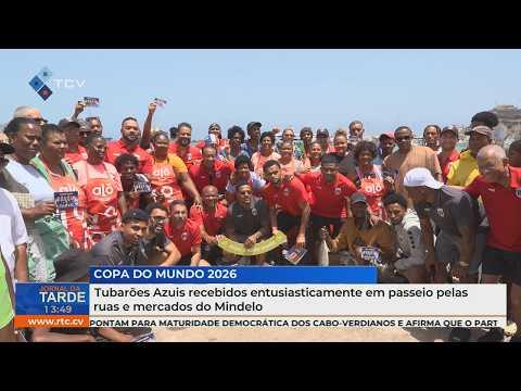 Tubarões Azuis Recebidos com Entusiasmo em Mindelo