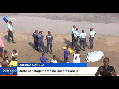 Morte por afogamento na Quebra Canela