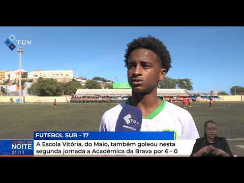 Escola Vitória, do Maio, também goleou nesta segunda jornada a Académica da Brava por 6 – 0