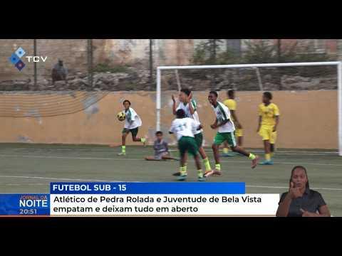 Futebol Sub-15: Atlético de Pedra Rolada e Juventude de Bela Vista empatam e deixam tudo em aberto