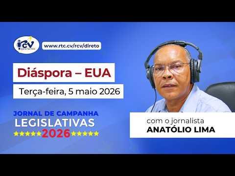 Jornal de Campanha Legislativa 2026 RCV, 1ª Edição - Diáspora – EUA