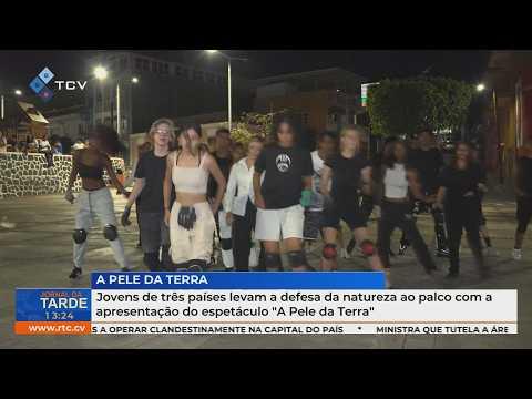 Jovens de três países levam a defesa da natureza ao palco com o espetáculo "A Pele da Terra"