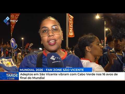 Adeptos em São Vicente vibram com Cabo Verde nos 16 avos de final do Mundial
