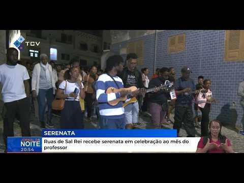 Ruas de Sal Rei Recebem Serenata em Homenagem ao Mês do Professor