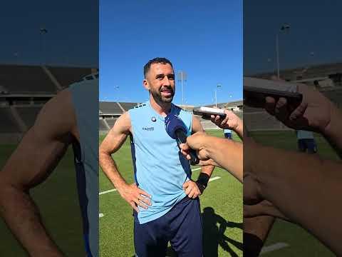 Primeiro Treino dos Tubarões Azuis nos EUA