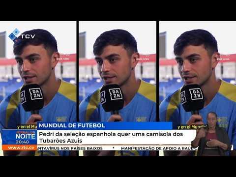 Pedri da Seleção Espanhola Deseja Camisola dos Tubarões Azuis