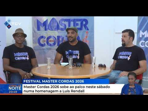 Master Cordas 2026 sobe ao palco neste sábado numa homenagem a Luis Rendall