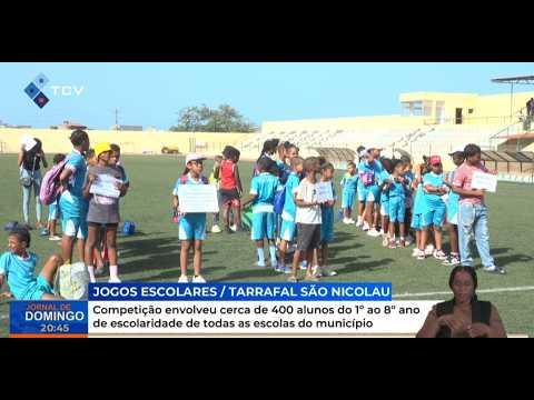 Jogos Escolares reuniu cerca de 400 alunos das escolas do município de Tarrafal de São Nicolau