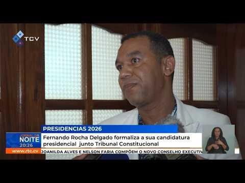 Fernando Rocha Delgado formaliza a sua candidatura presidencial  junto Tribunal Constitucional