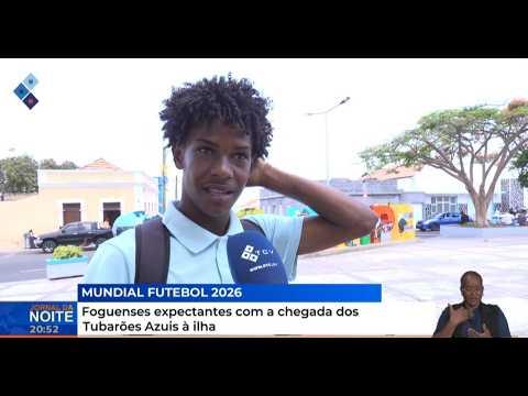 Foguenses expectantes com a chegada dos Tubarões Azuis à ilha