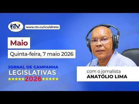 Jornal de Campanha Legislativa 2026 RCV, 1ª Edição - Maio