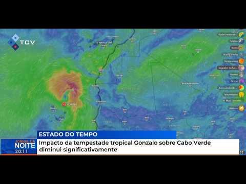 Impacto da tempestade tropical Gonzalo sobre Cabo Verde diminui significativamente