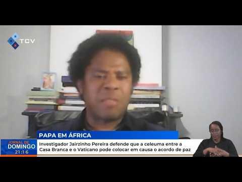 Jairzinho Pereira alerta que tensão Casa Branca-Vaticano pode ameaçar acordo de paz