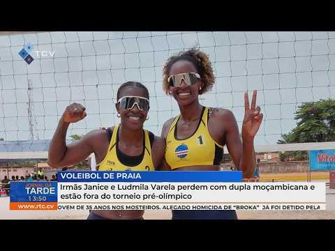 Voleibol de Praia: Irmãs Janice e Ludmila Varela perdem e ficam fora do pré-olímpico