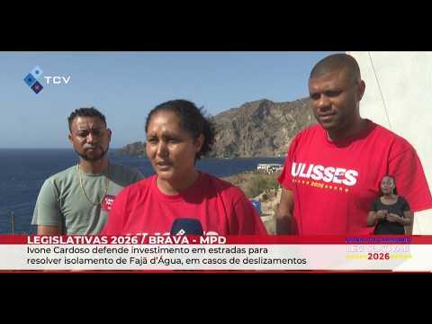Ivone Cardoso defende investimento em estradas para resolver casos de isolamento de Fajã d’Água