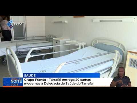 Grupo Franco -Tarrafal entrega 20 camas modernas à Delegacia de Saúdedo Tarrafal