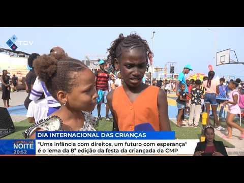 "Uma infância com direitos, um futuro com esperança" lema da 8ª edição da festa da criançada da CMP