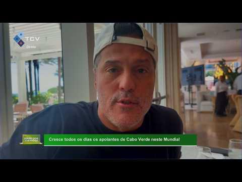 Os apoiantes de Cabo Verde crescem a cada dia neste Mundial