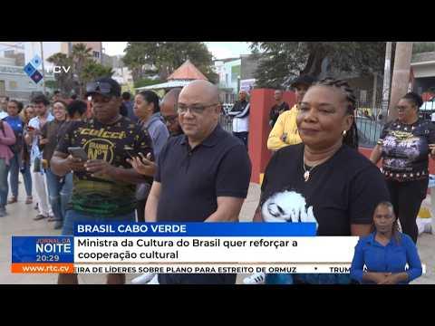 Ministra da Cultura do Brasil quer reforçar a cooperação cultural