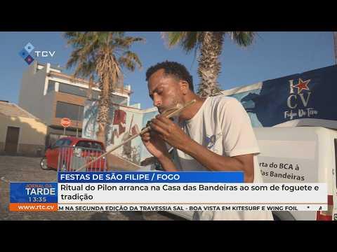 Ritual do Pilon arranca na Casa das Bandeiras ao som de foguete e tradição