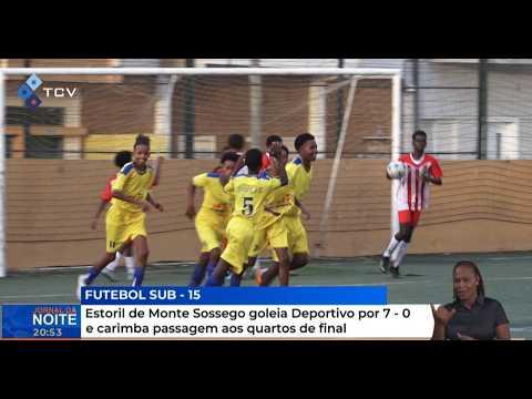 Futebol Sub-15: Estoril de Monte Sossego goleia Deportivo por 7 - 0 e carimba passagem aos quartos