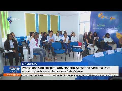 Profissionais do HUAN realizam workshop sobre a epilepsia em Cabo Verde