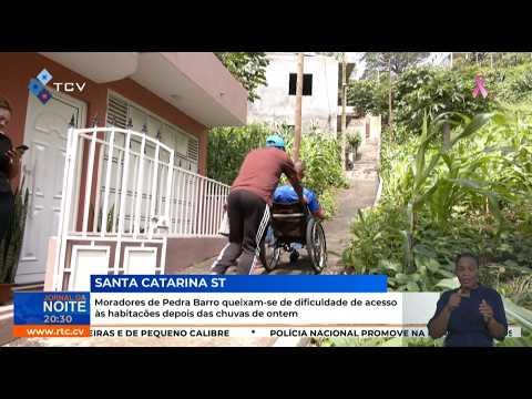 Moradores de Pedra Barro queixam-se de dificuldade de acesso às habitações depois das chuvas