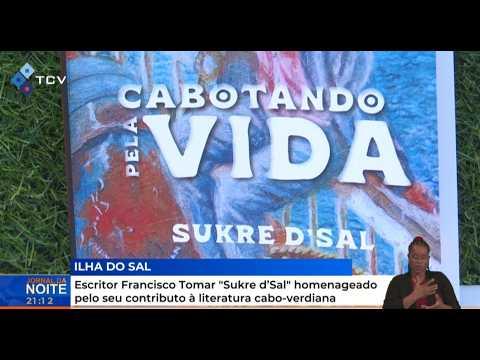 Escritor Francisco Tomar "Sukre d’Sal" homenageado pelo seu contributo à literatura