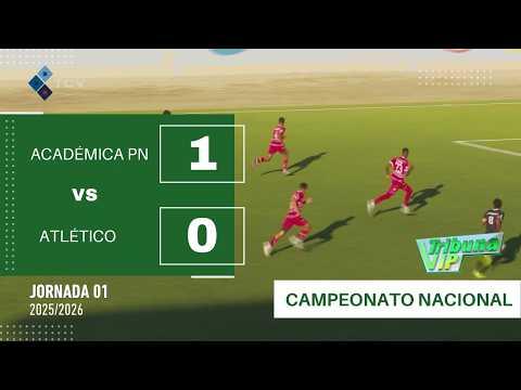 Académica do Porto Novo conquista 3 pontos em casa contra Atlético de São Nicolau